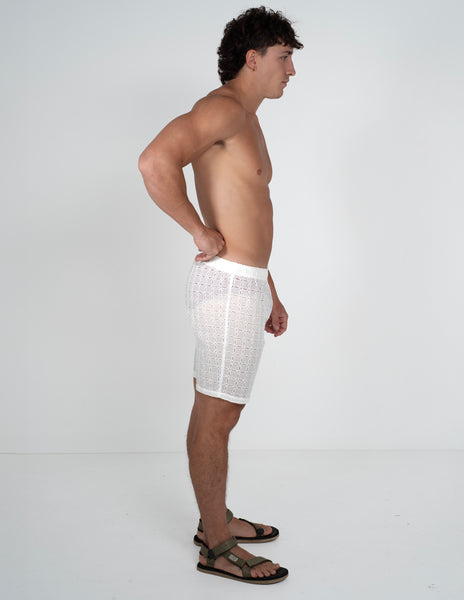 Embroidered Amalfi Boxer Shorts