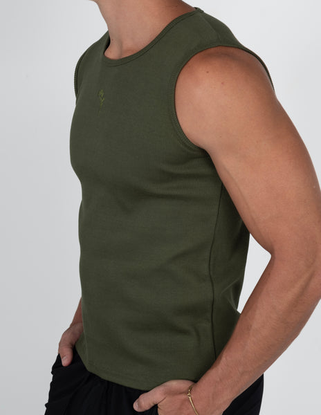 Orchid Fitted Muscle Tank